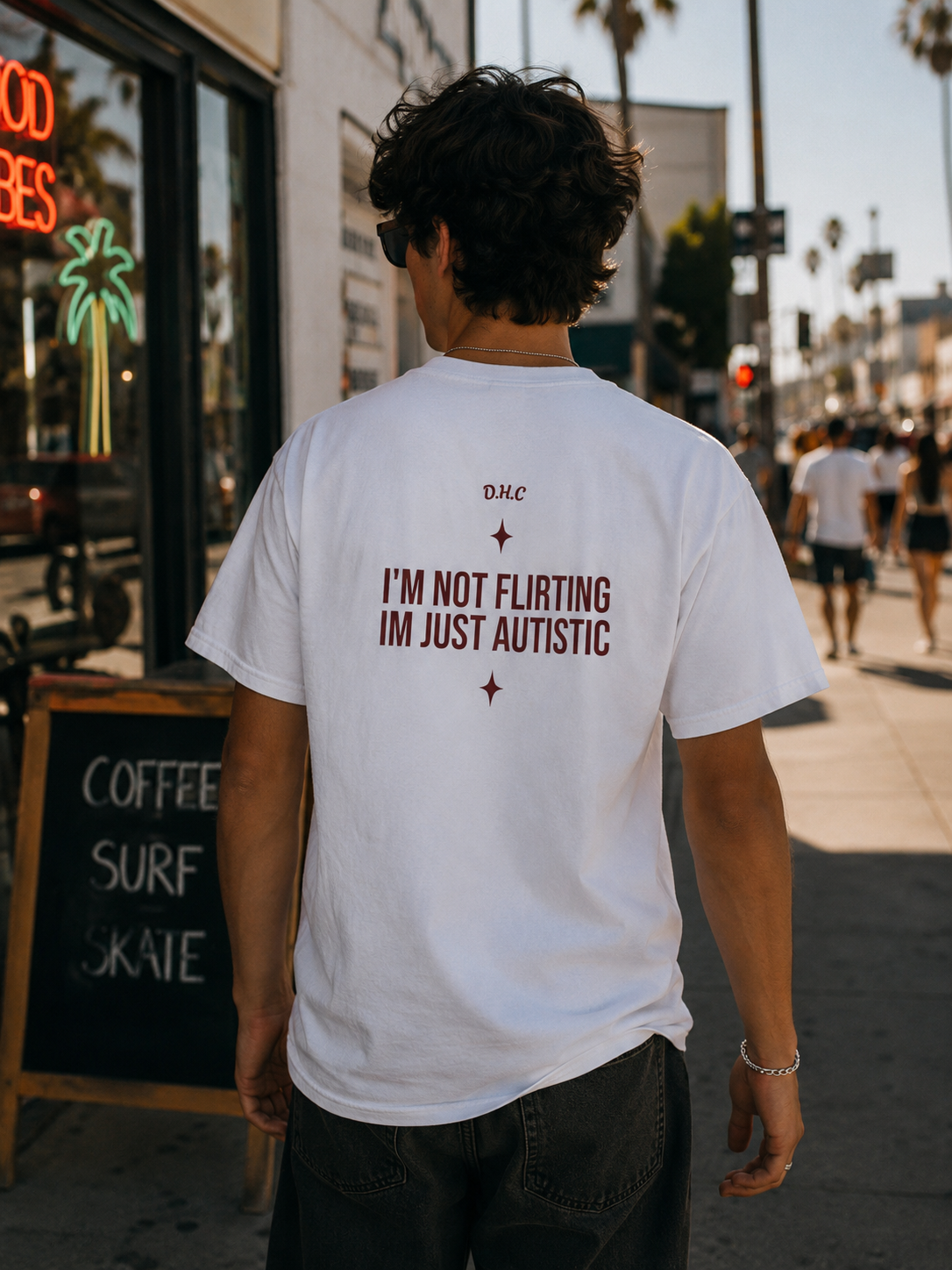 I'M NOT FLIRTING, I'M JUST AUTISTIC
